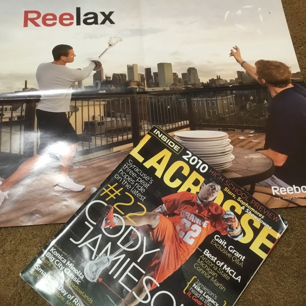 2010 Lacrosse Magazine Syracuse #22 Cody Jamieson/ Zack Greer - Brodie Merrill - Picture 2 of 2